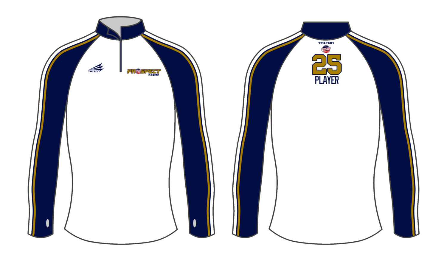 Game Day USA Prospect Team Custom Women&#39;s NanoZip #WNZ1