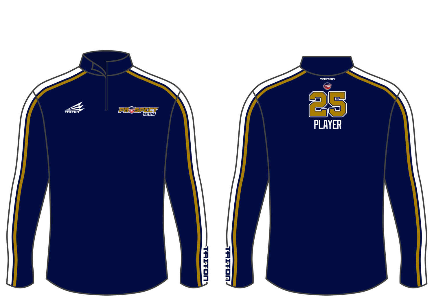 Game Day USA Prospect Team Custom NanoZip #NZ1