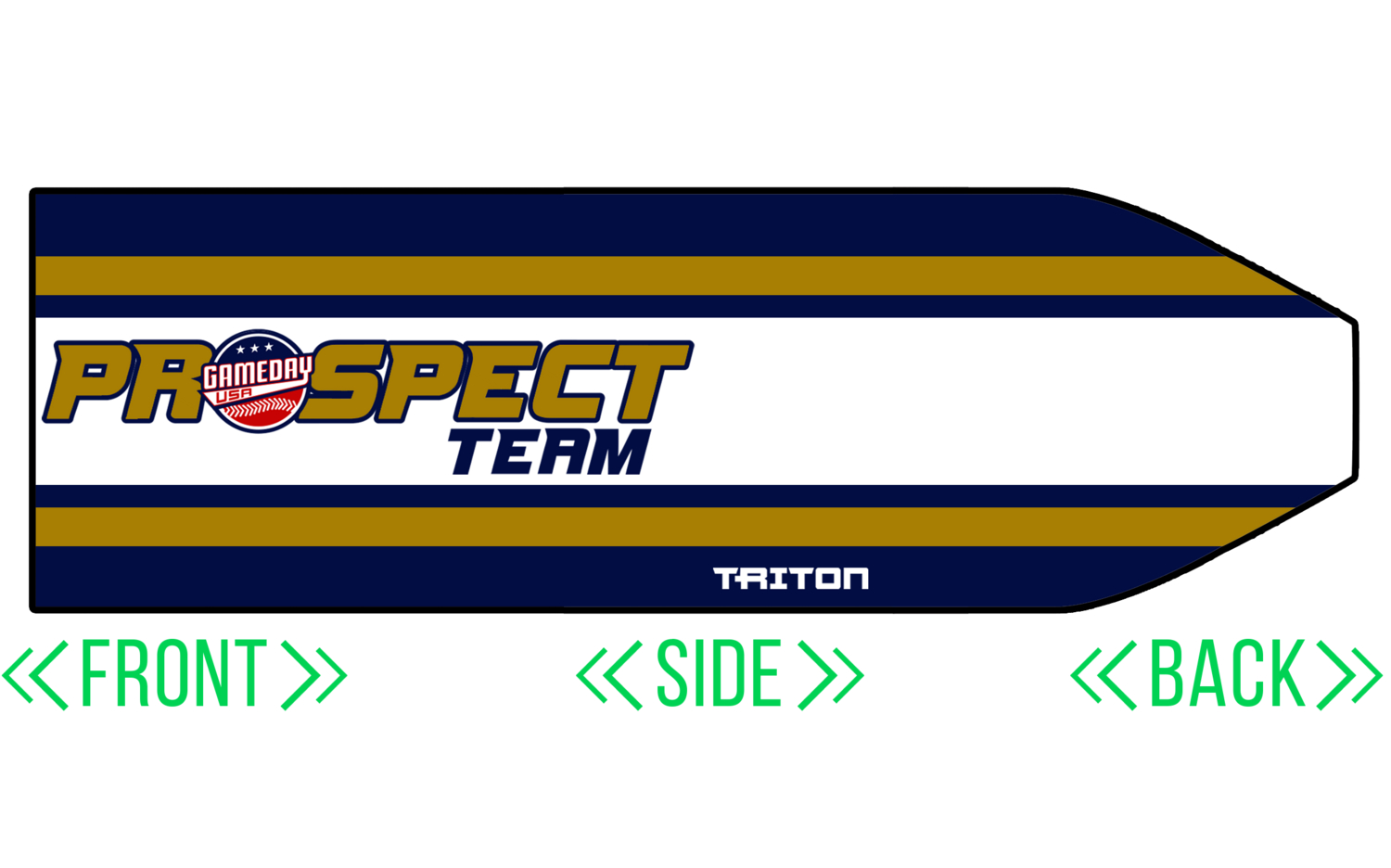 Game Day USA Prospect Team Custom Headband #HB1