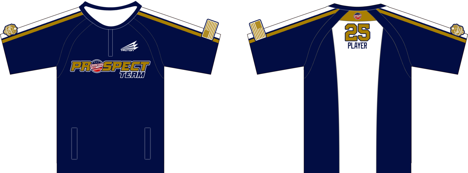 Game Day USA Prospect Team Custom Cage Jacket #CC1