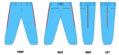 Belmont High School Custom Elite Softball Pant #FP2C