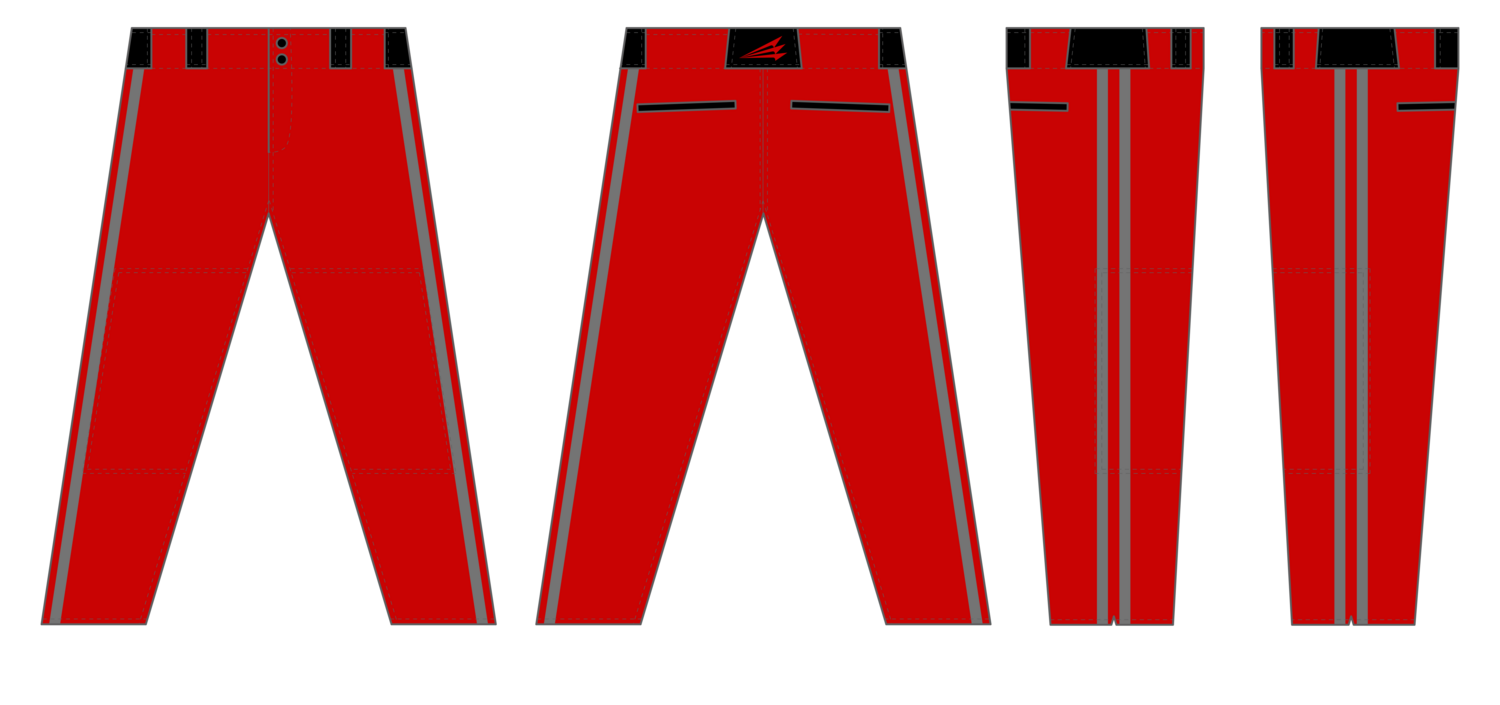 Schererville Shock Custom Long Baseball Pant BP3B