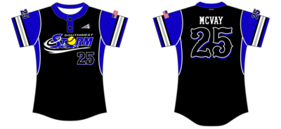 Southwest Storm Softball Custom Hexaflex Softball Jersey #J5B