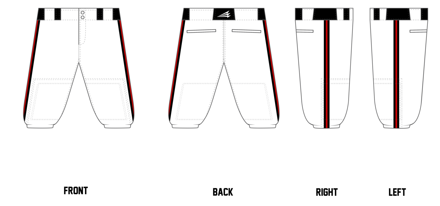 Schererville Shock Custom Knicker Baseball Pant #BP1B