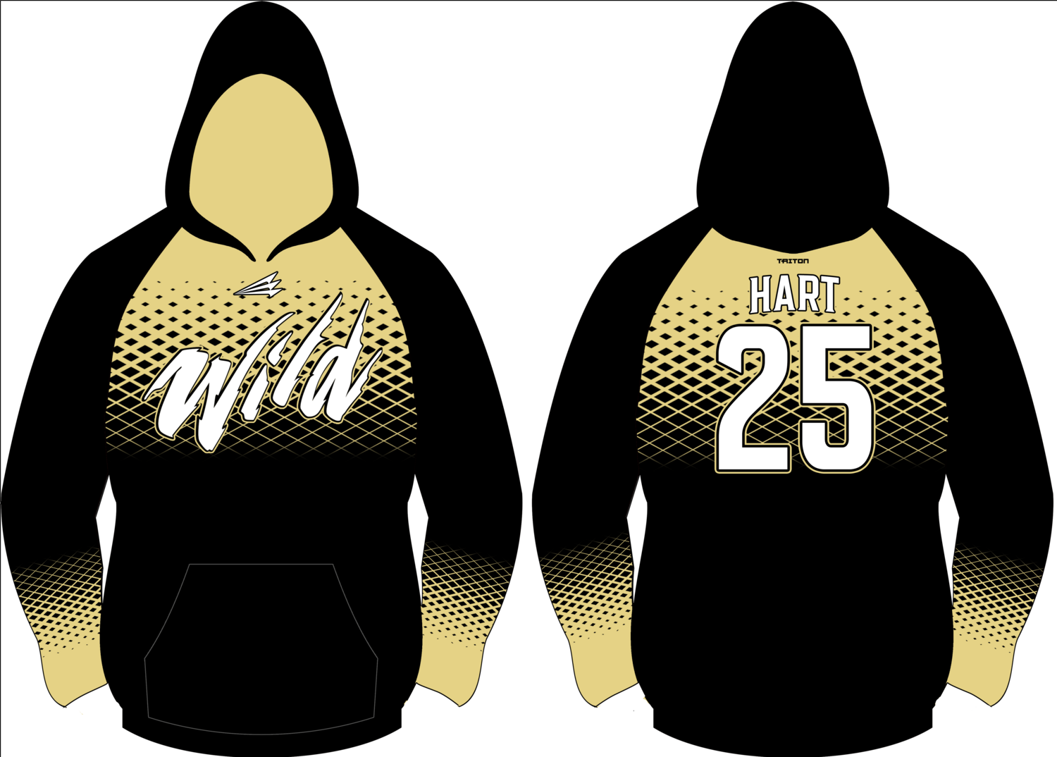 WILD B.C. (Neshaminy) Custom Vulcan Hoodie #VH3