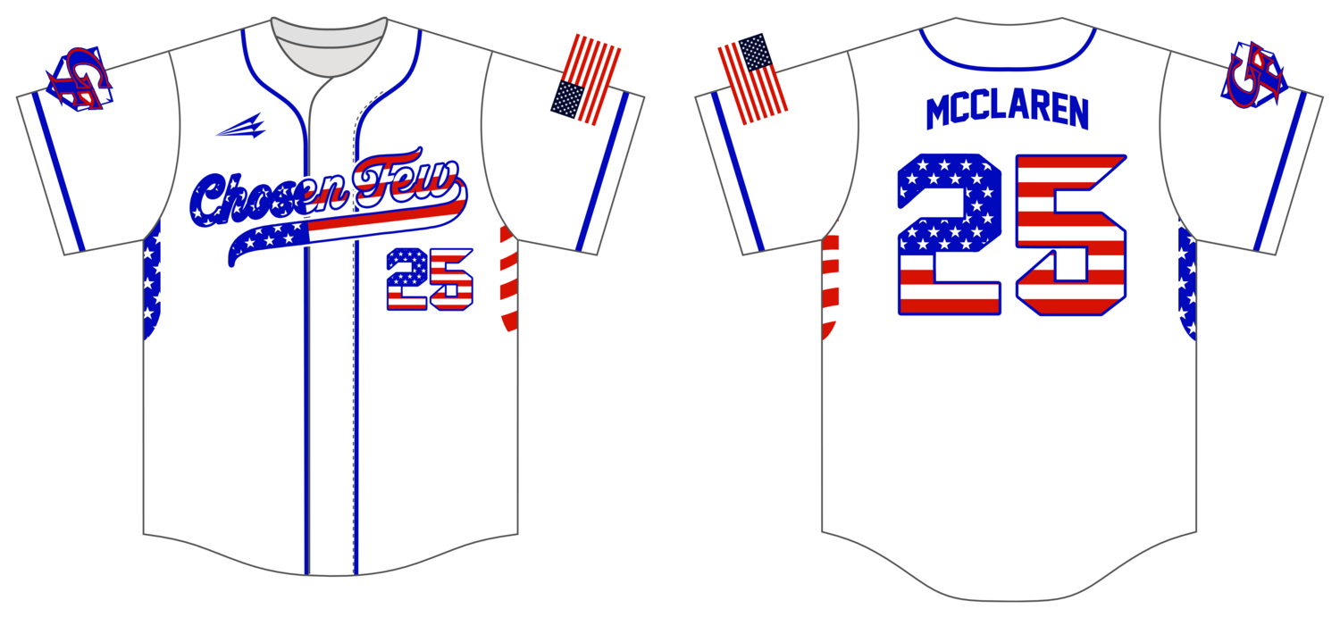 Arkansas Chosen Few Custom HexaFlex Baseball Jersey #J5