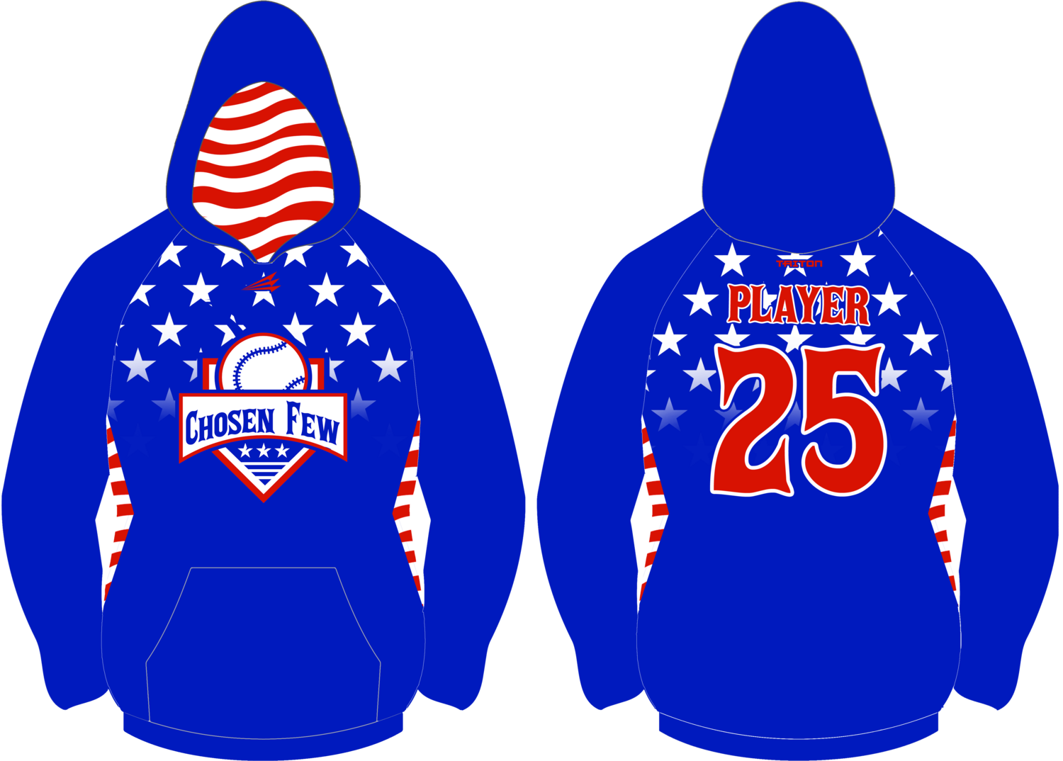 Arkansas Chosen Few Custom Vulcan Hoodie #VH3