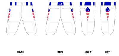 Arkansas Chosen Few Custom Knicker Baseball Pant #BP1B