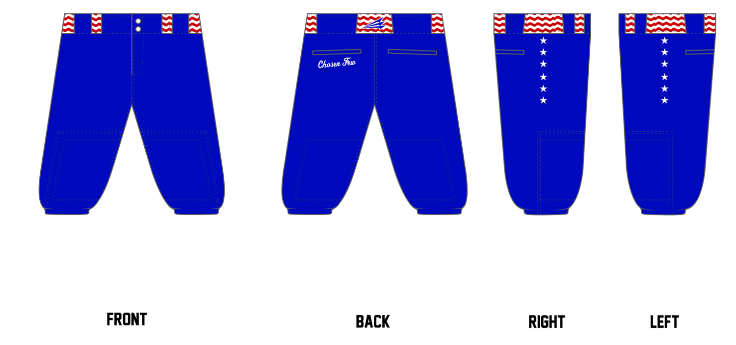 Arkansas Chosen Few Custom Knicker Baseball Pant #BP4B