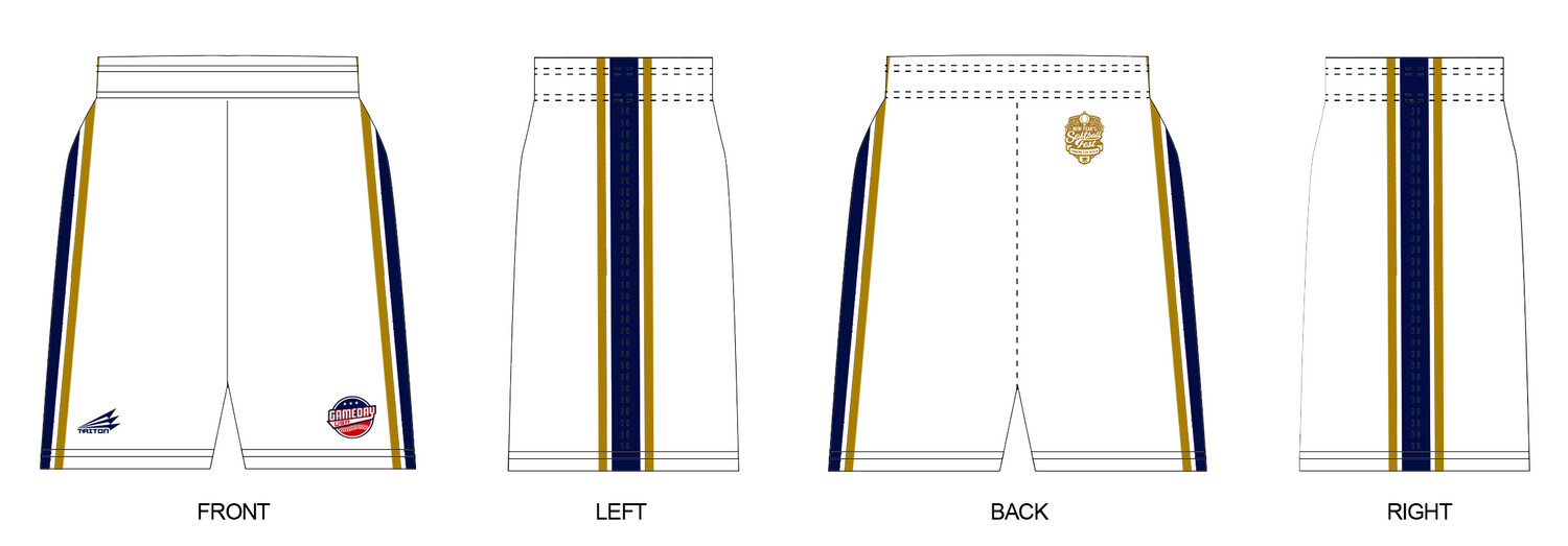 Game Day USA Prospect Team Custom Women&#39;s Revolution Pocket Shorts #RV2