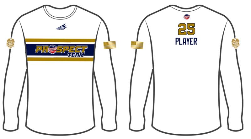 Game Day USA Prospect Team Custom Longsleeve HyperTee #LHT2