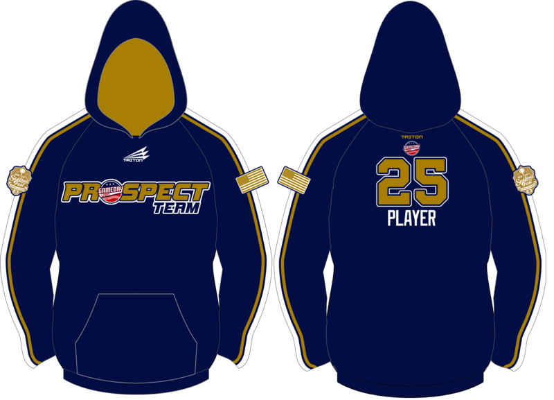 Game Day USA Prospect Team Custom Vulcan Hoodie #VH2