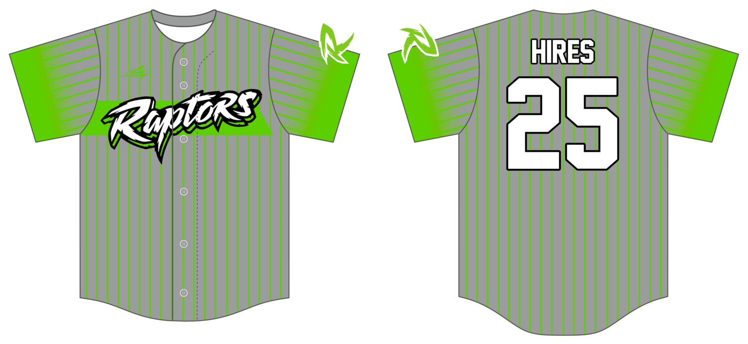 Richland County Raptors Custom HexaFlex Baseball Jersey #J6