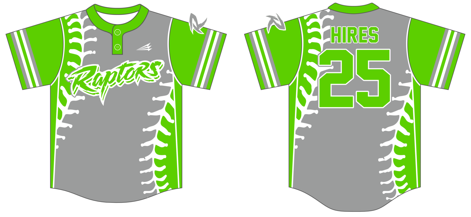 Richland County Raptors Custom HexaFlex Baseball Jersey #J5