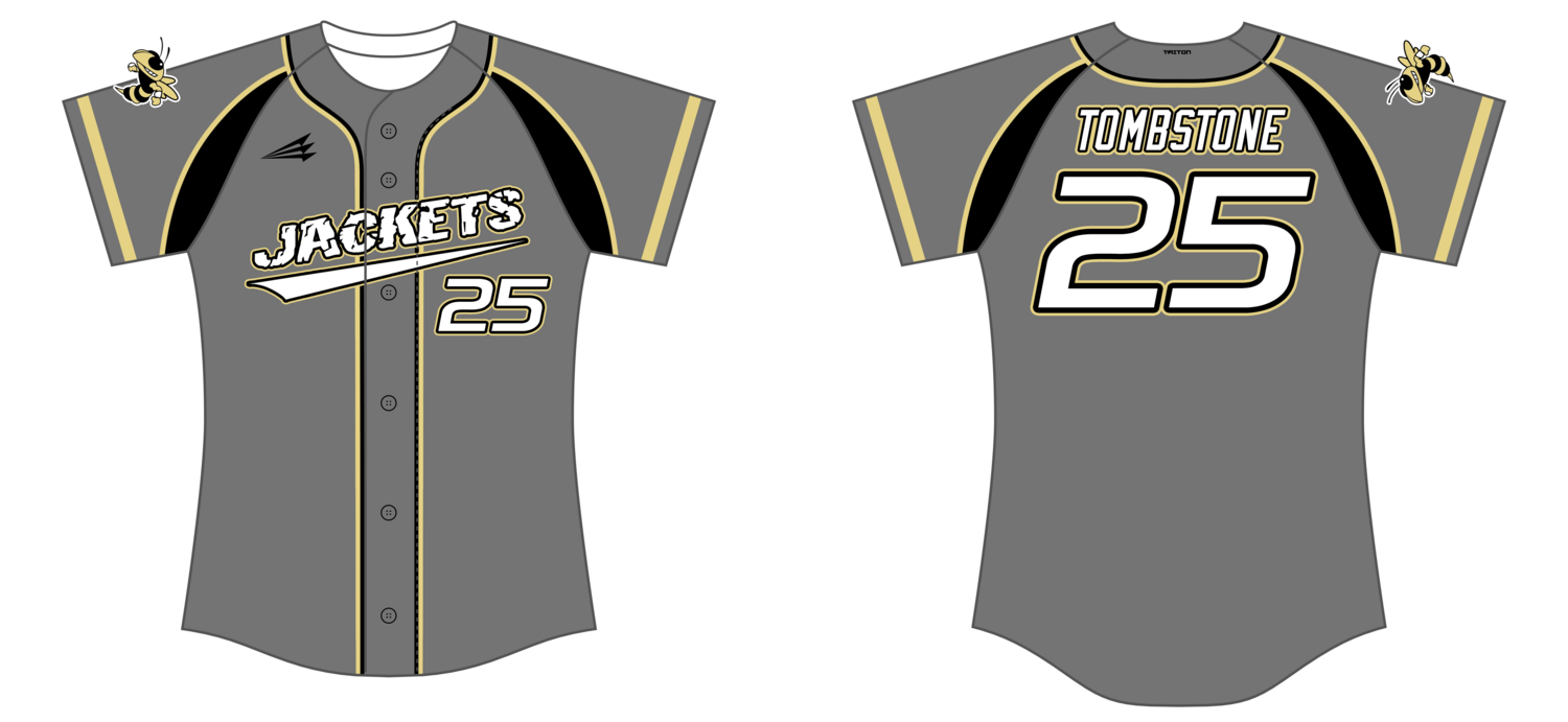Tombstone Jackets Custom HexaFlex Softball Jersey #J2