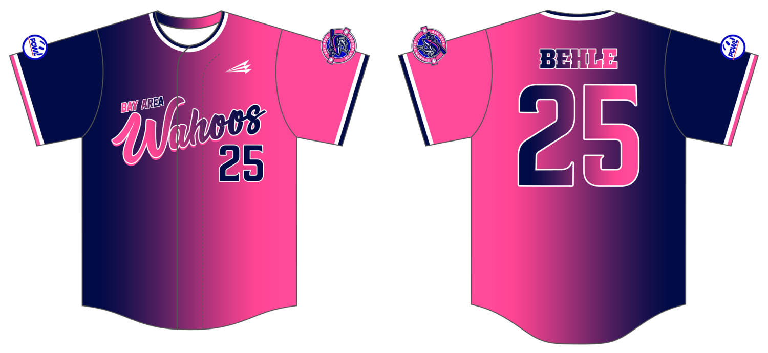 Blue Wahoos Custom NanoDri Baseball Jersey #J1C