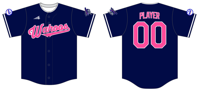 Blue Wahoos Custom NanoDri Baseball Jersey #J3