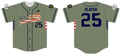 Post 233 Custom HexaFlex Baseball Jersey #J2D