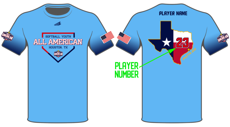 Softball Youth All-Americans 2022/2023 Event City HyperTee #HT4