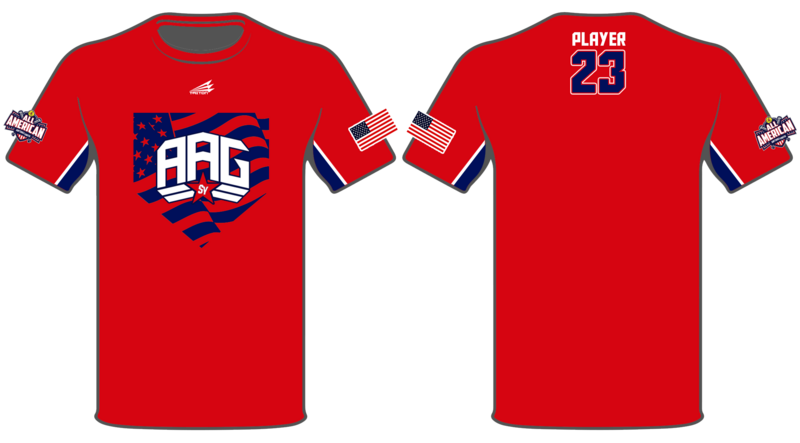 Softball Youth All-Americans 2022/2023 Custom Shortsleeve HyperTee #HT2