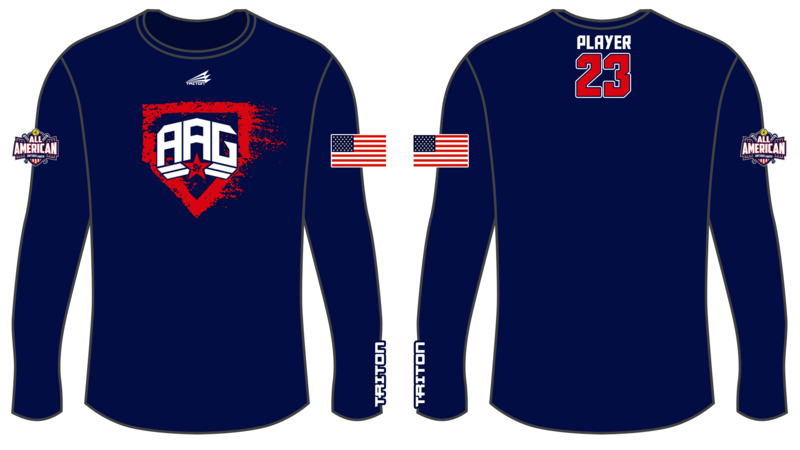 Softball Youth All-Americans 2022/2023 Custom Longsleeve HyperTee #LHT1