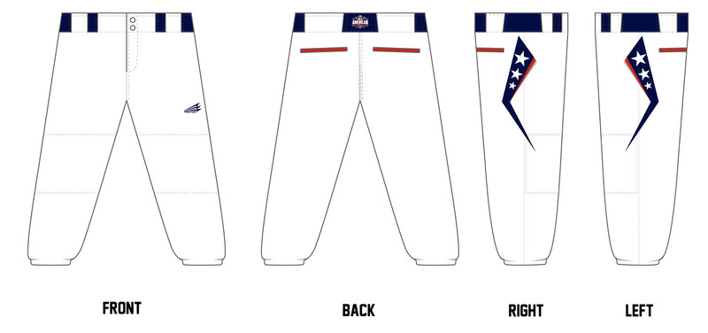 Softball Youth All-Americans 2022/2023 Custom Fastpitch Pants #FP1