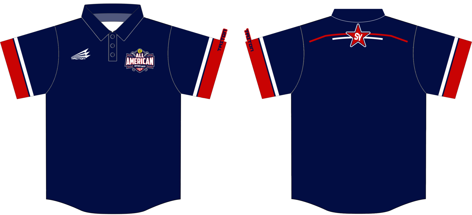 Softball Youth All-Americans 2022/2023 Custom HyperPolo #HP1