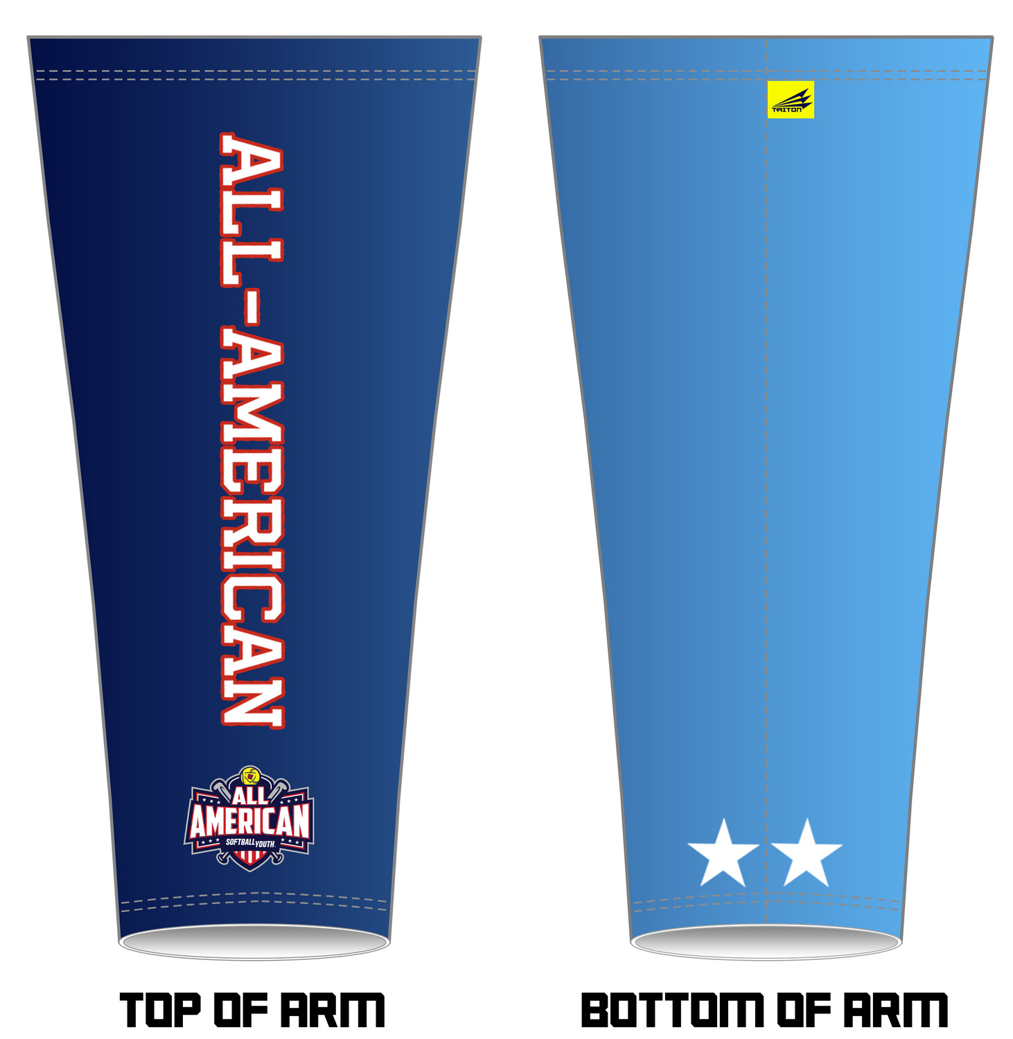 2022 All-Star MLB Baseball/Softball Youth/Adult Compression Arm Sleeve 2  Sleeves