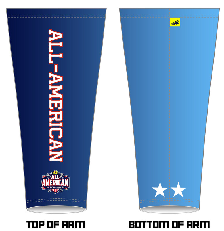 Softball Youth All-Americans 2022/2023 Custom Arm Sleeve #AS2