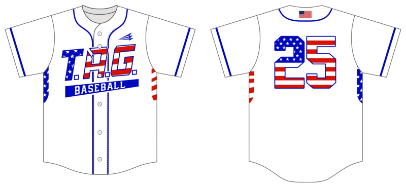 T.A.G. Baseball Custom HexaFlex Baseball Jersey #J2