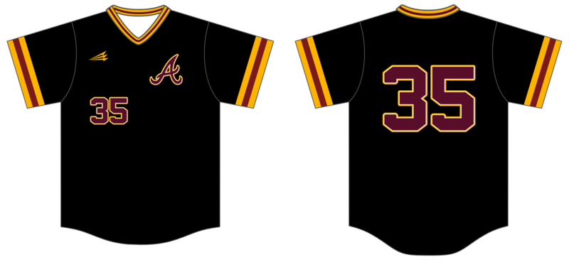 Atkins (Wolfington) Custom NanoDri Baseball Jersey #J2B