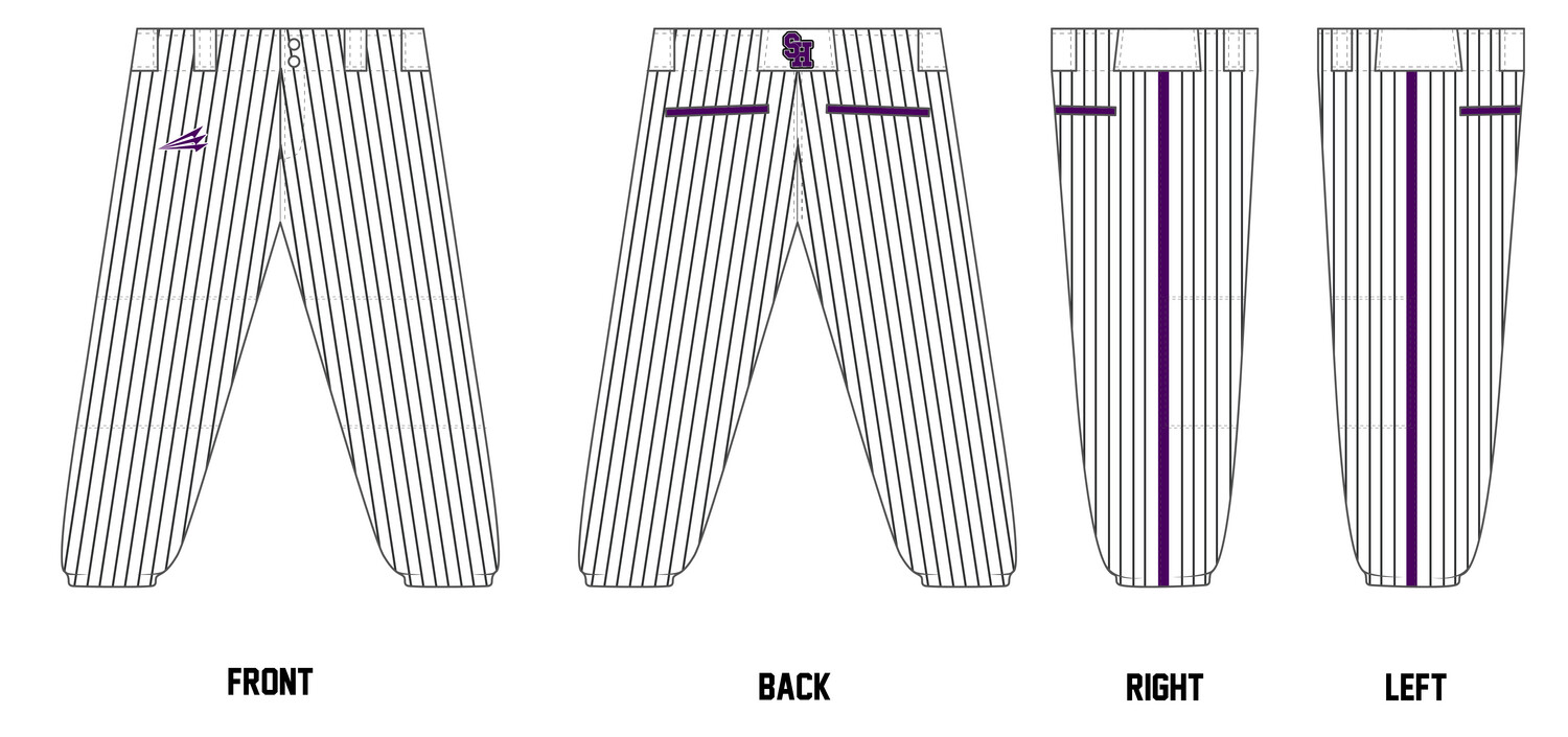 Shadow Hills High School Stacheman Elite Custom Softball Pants #FP1