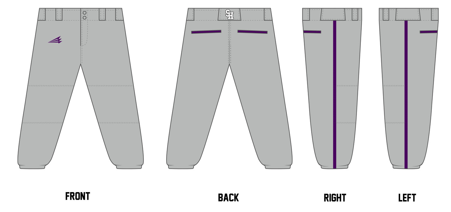 Shadow Hills High School Stacheman Elite Custom Softball Pants #FP2B