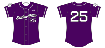 Shadow Hills High School Custom NanoDri Softball Jersey #J2D