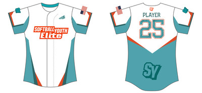 EXTRA Softball Youth Elite Winter 2022/2023 Custom HexaFlex Jersey #J10b