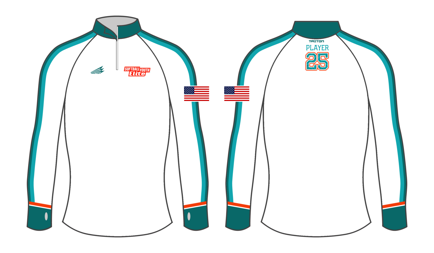 Softball Youth Elite Winter 2022/2023 Custom Women&#39;s NanoZip #WNZ1