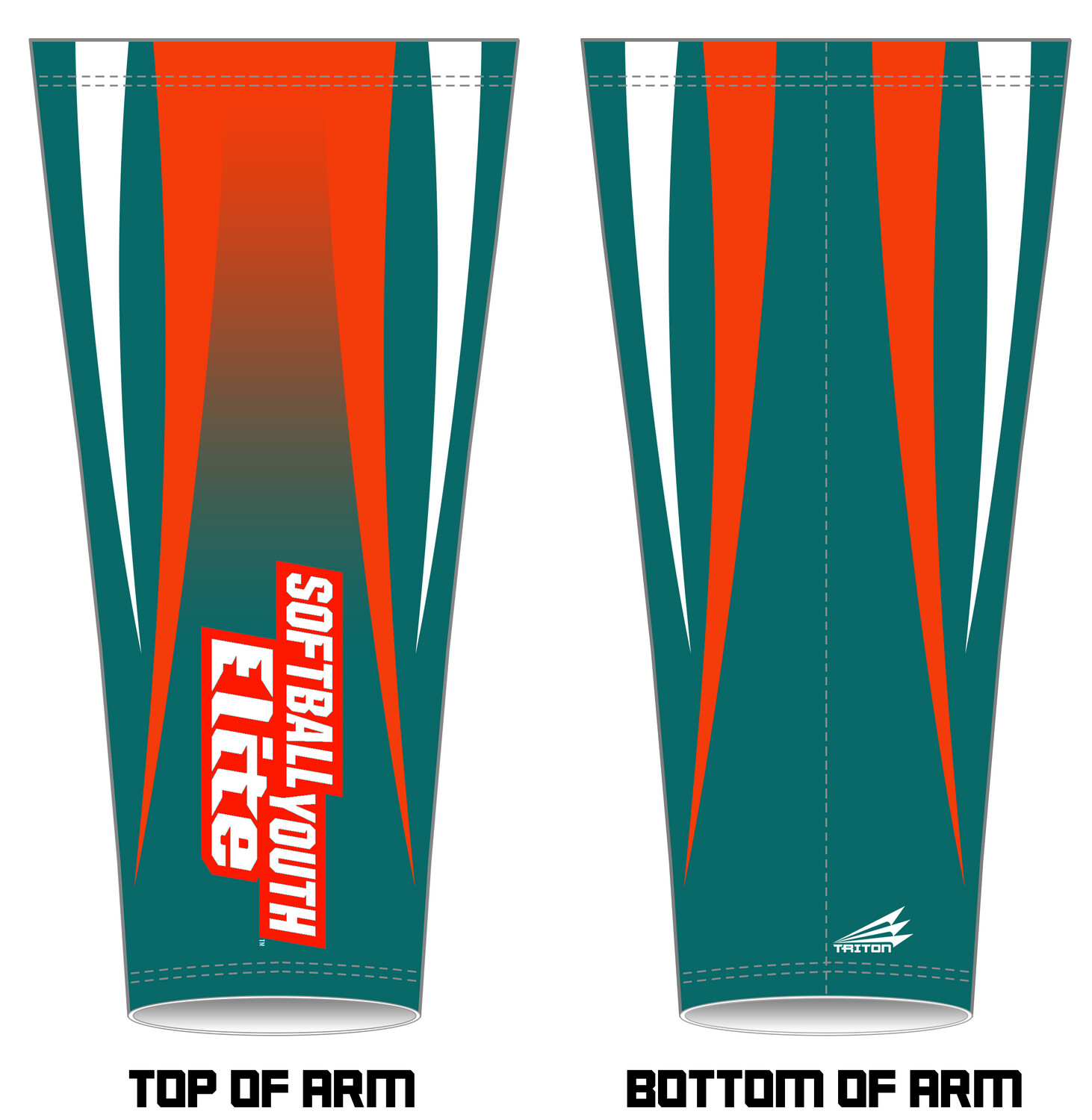Softball Youth Elite Winter 2022/2023 Custom Arm Sleeve #AS1