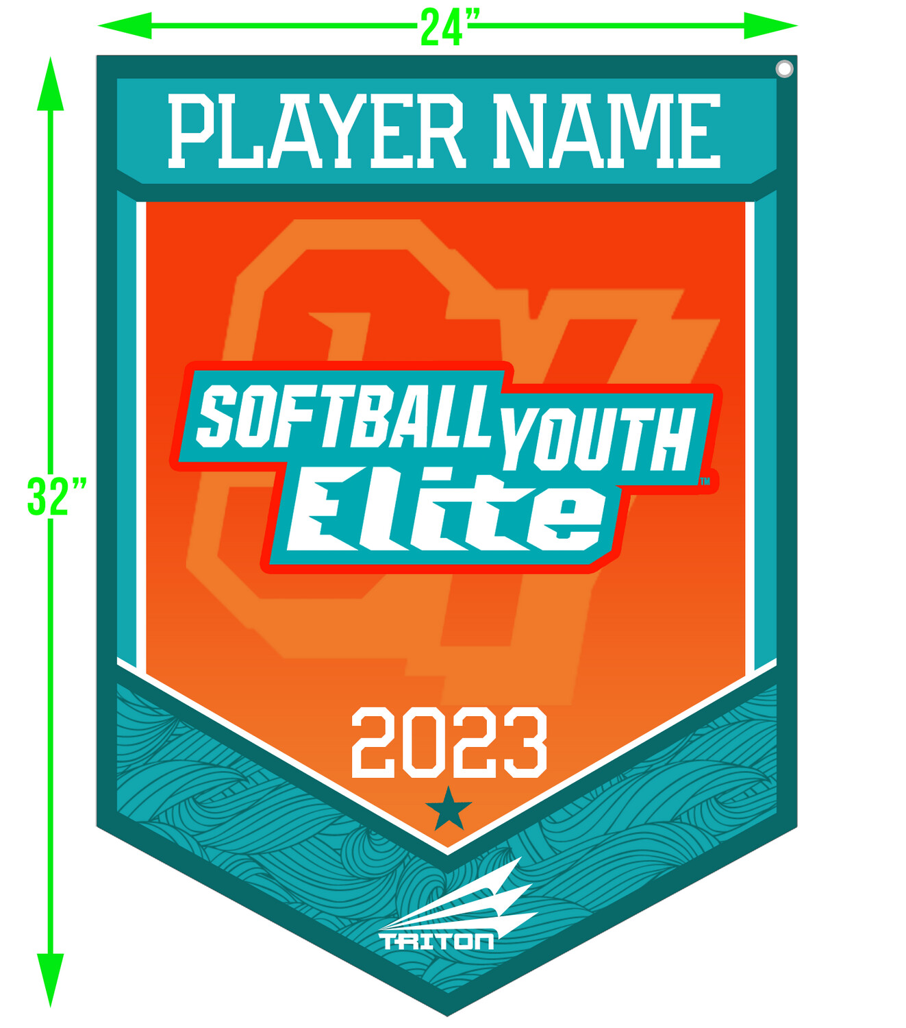 Softball Youth Elite Winter 2022/2023 Custom Banner #BF1
