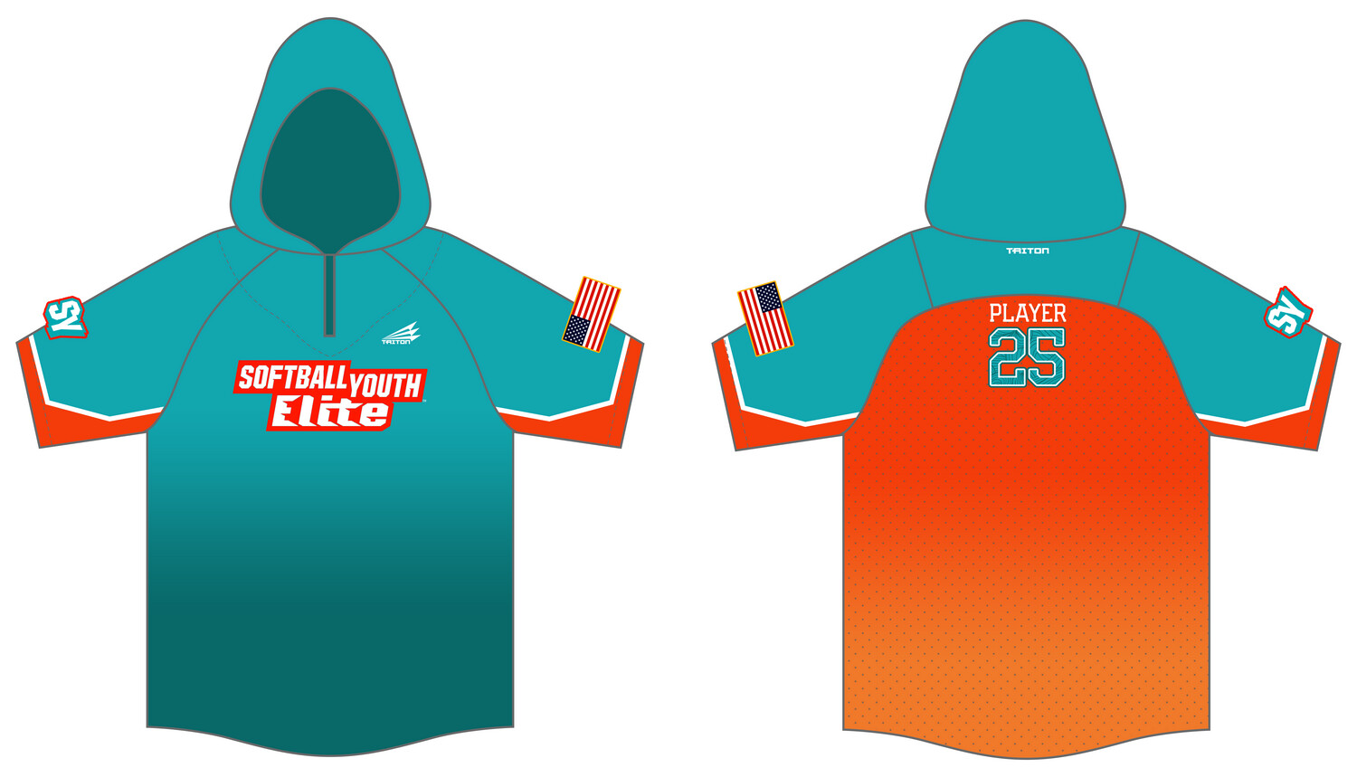 Softball Youth Elite Winter 2022/2023 Custom BP Jacket #BPJ1
