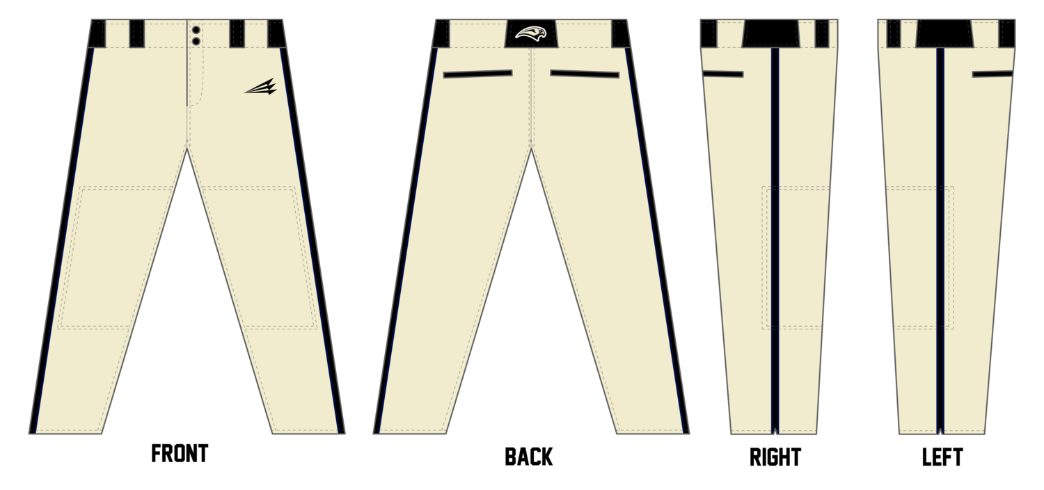 Arroyo Valley HS Custom Long Relaxed Baseball Pant #BP3
