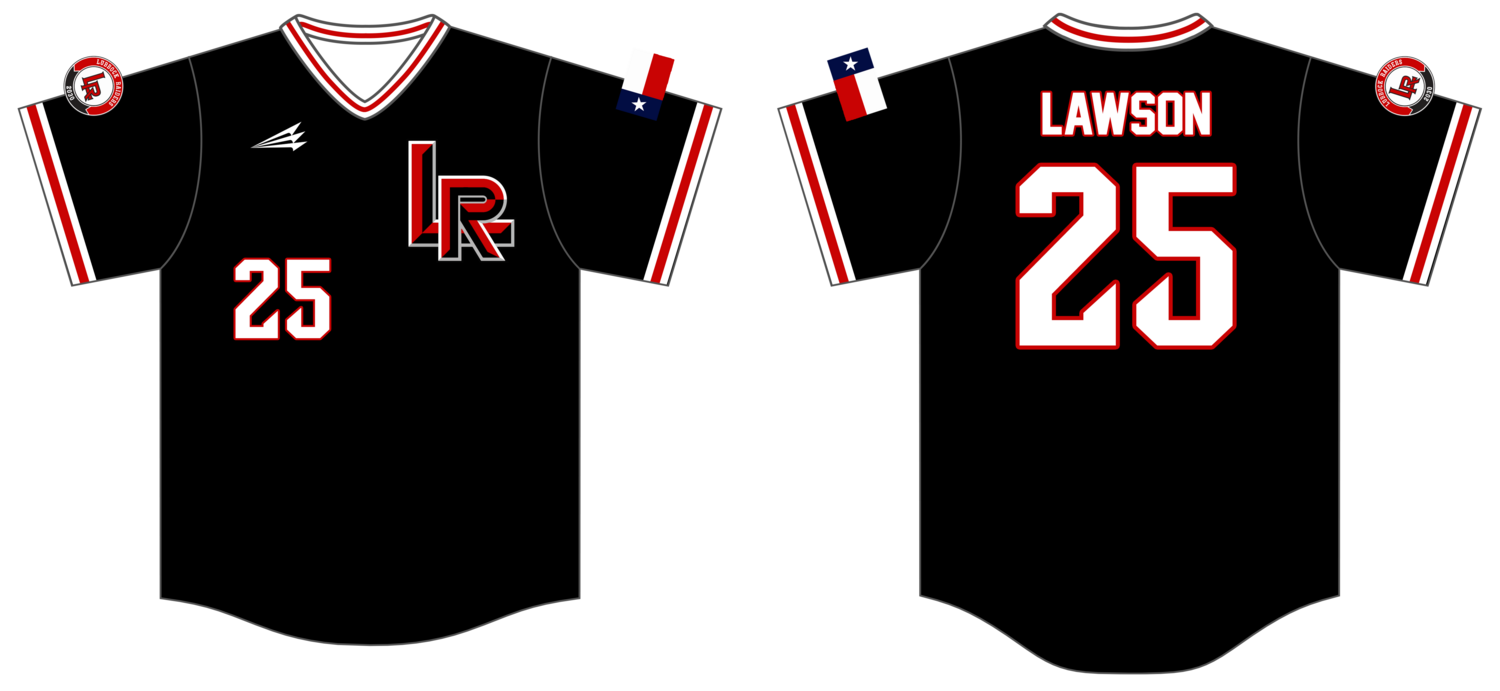 Lubbock Raiders Custom HexaFlex Baseball Jersey #J44b