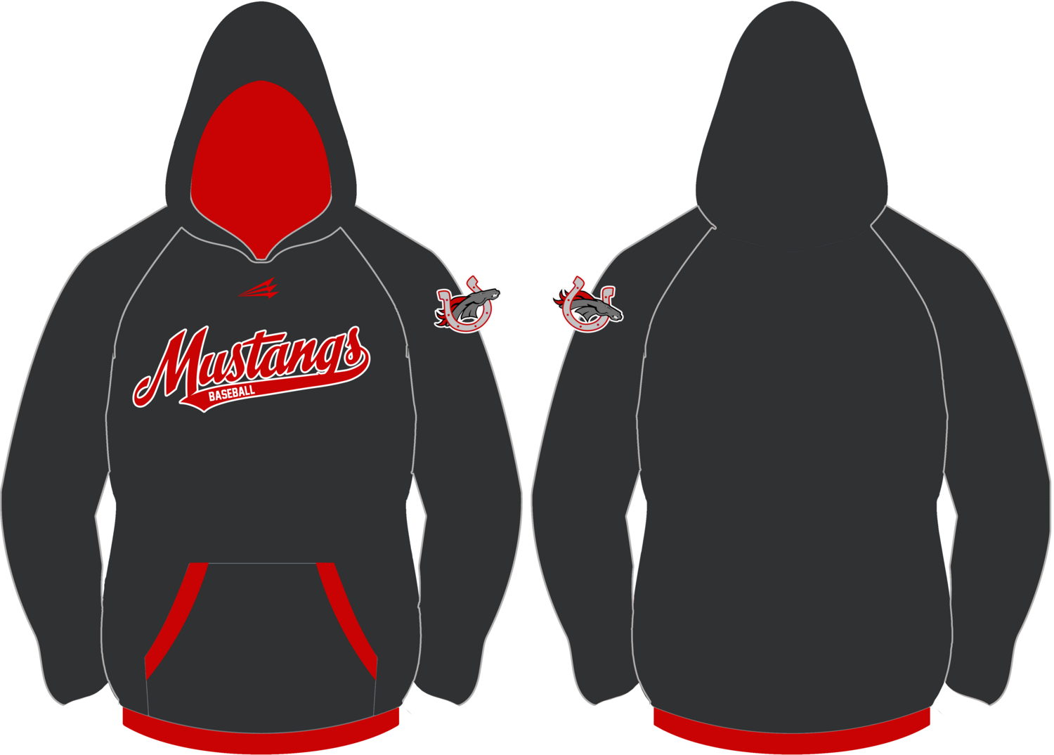 Palmetto HS Baseball Custom Vulcan Hoodie #VH3
