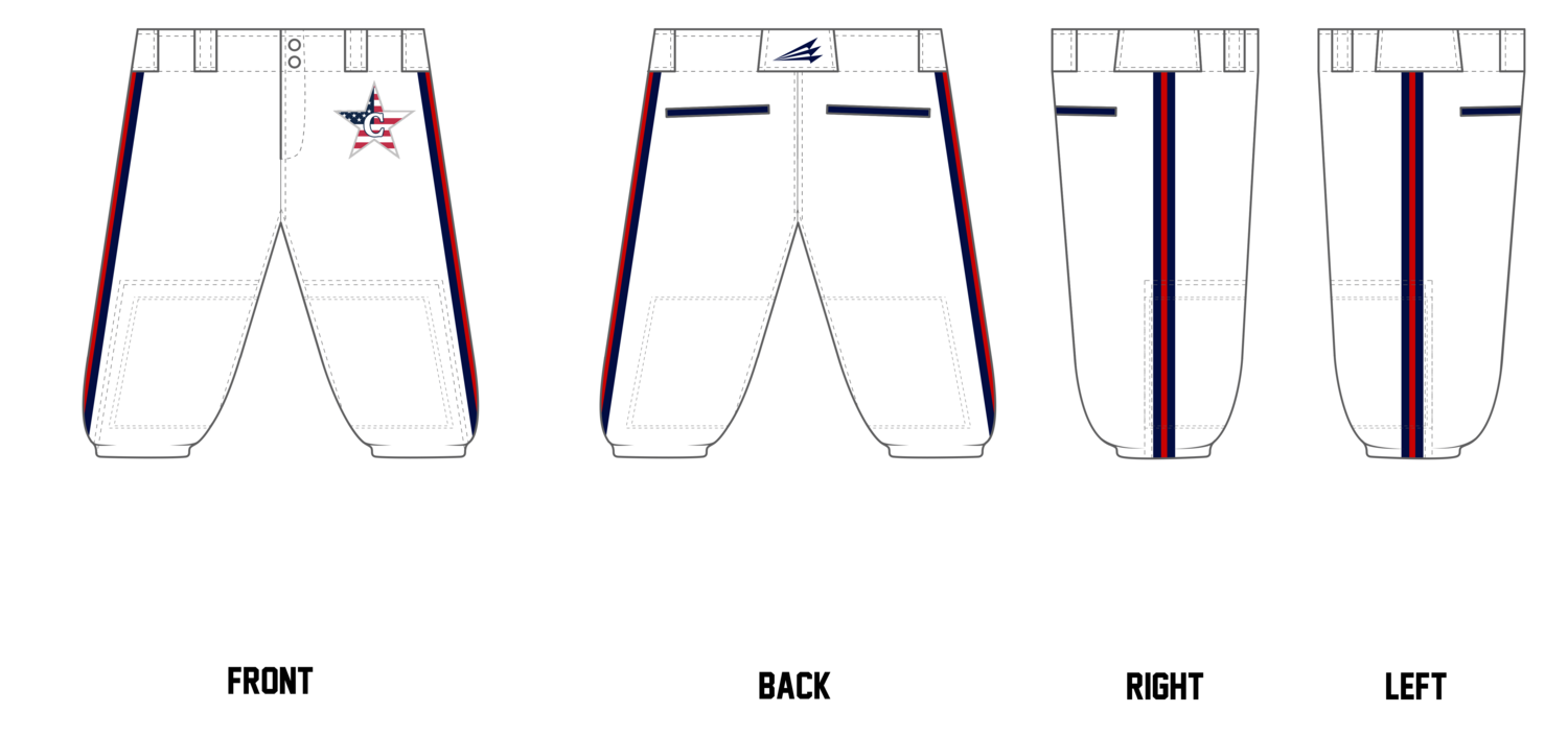 MMW Colorado Braves Custom Knicker Baseball Pant #BP2B