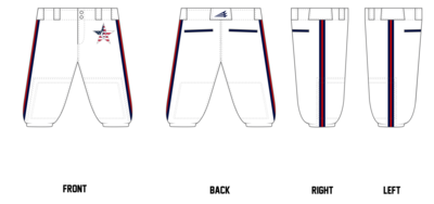 MMW Colorado Braves Custom Knicker Baseball Pant #BP2B