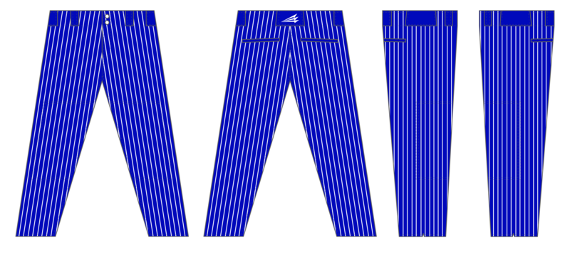 Indiana Jr. Sycamores Custom Relaxed Baseball Pant #BP7B