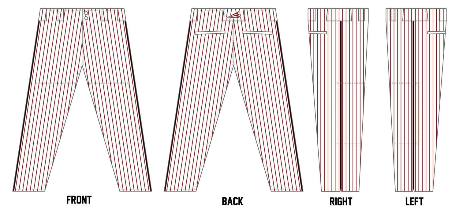 Davidson Academy Baseball Custom ProFit Baseball Pant #BP1E