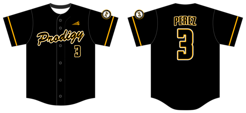 Prodigy Baseball Miami Custom Nanodri Baseball Jersey #J17B