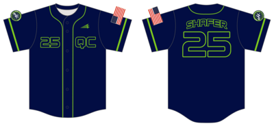 Queen City Hustle Custom NanoDri Baseball Jersey #J4C