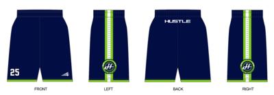 Queen City Hustle Custom Revolution Pocket Shorts #RV1