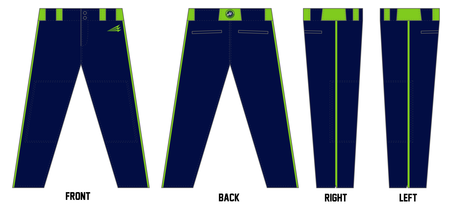 Queen City Hustle Custom Relaxed Baseball Pant #BP4C